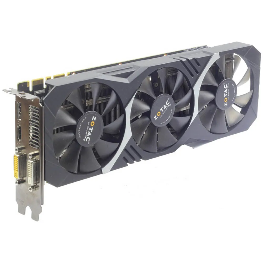Видеокарта ZOTAC gtx 970 4 ГБ gddr5 nvidia geforce графические пластины для игр не 1050ti 1060 rx580 gpu 1660