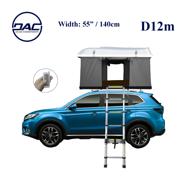

China Tent Factory DAC D12M Car Roof Top Tent Hard Shell Vehicle Roof Top tents
