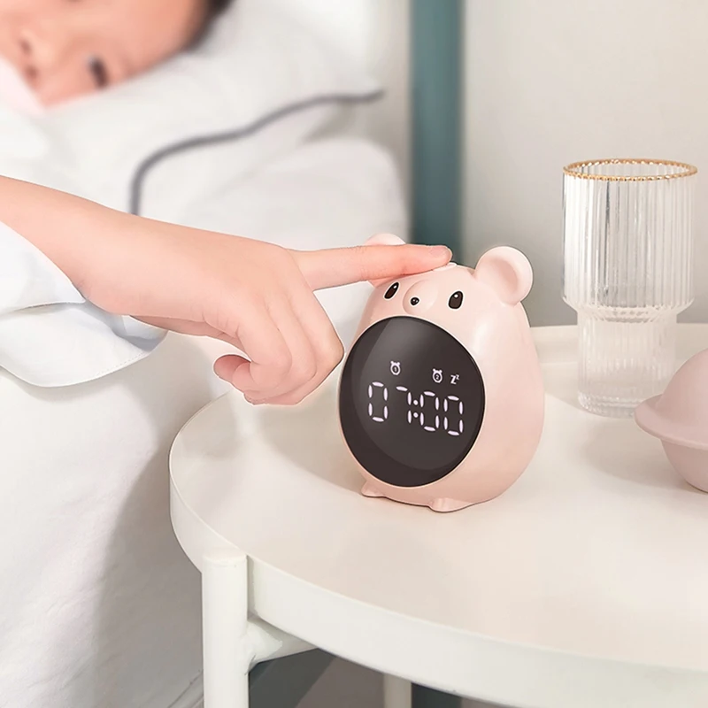 Будильник Elf Mouse перезаряжаемый будильник с голосовым управлением функцией