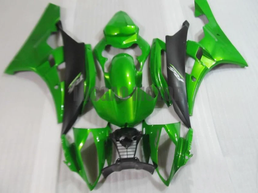 

Комплект обтекателей для кузова для YAMAHA YZF600R6, Обтекатели 06, 07, YZF600, R6, 2006, 2007, YZF600, ABS, набор всех GreenFairings
