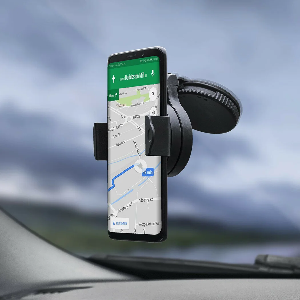 

Автомобильный держатель для лобового стекла с поворотом на 360 °