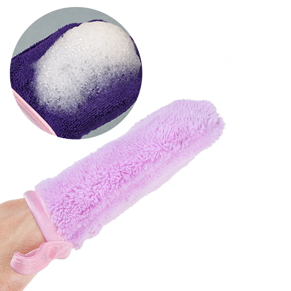 2021 многоразовая ткань для лица из микрофибры полотенце перчатка очищения