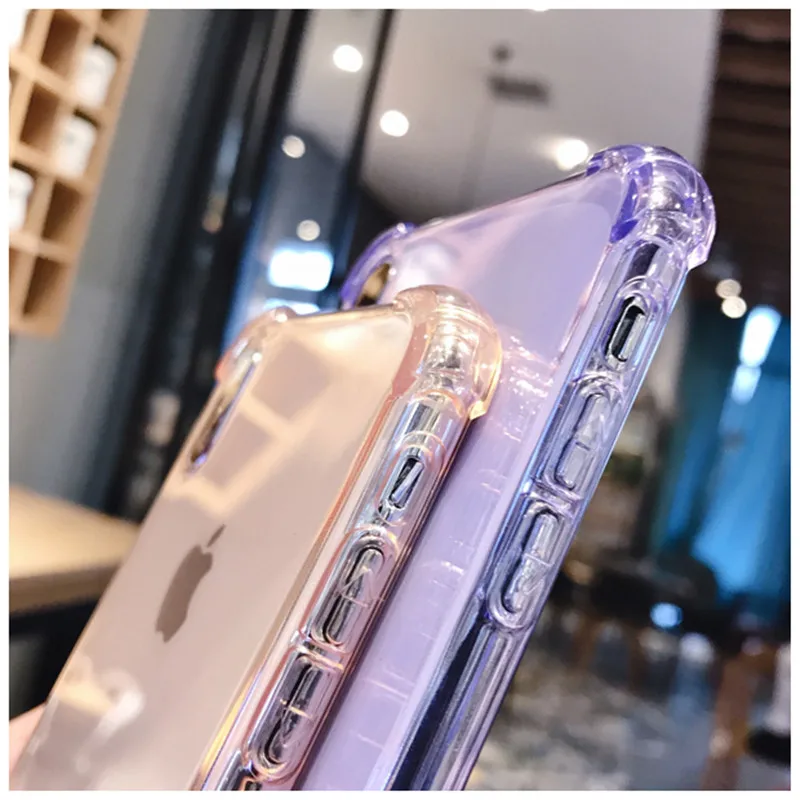 Модный Красочный Роскошный чехол для apple iPhone 11 противоударный силиконовый