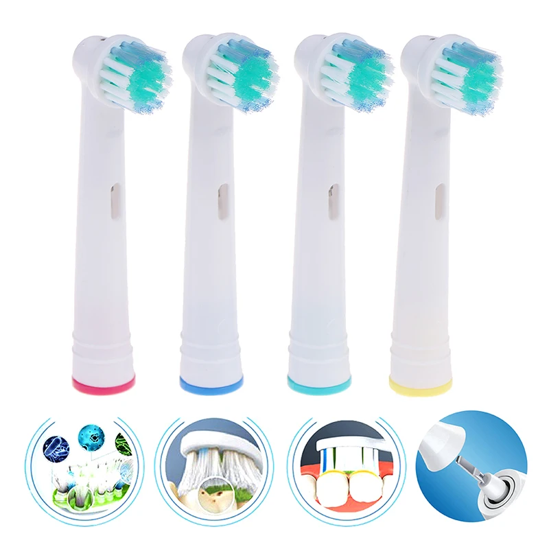 

4Pcs Toothbrush head Replaceable elec tric toothbrush head Clean toothbrush head Elect ric toothbrush replacement brush