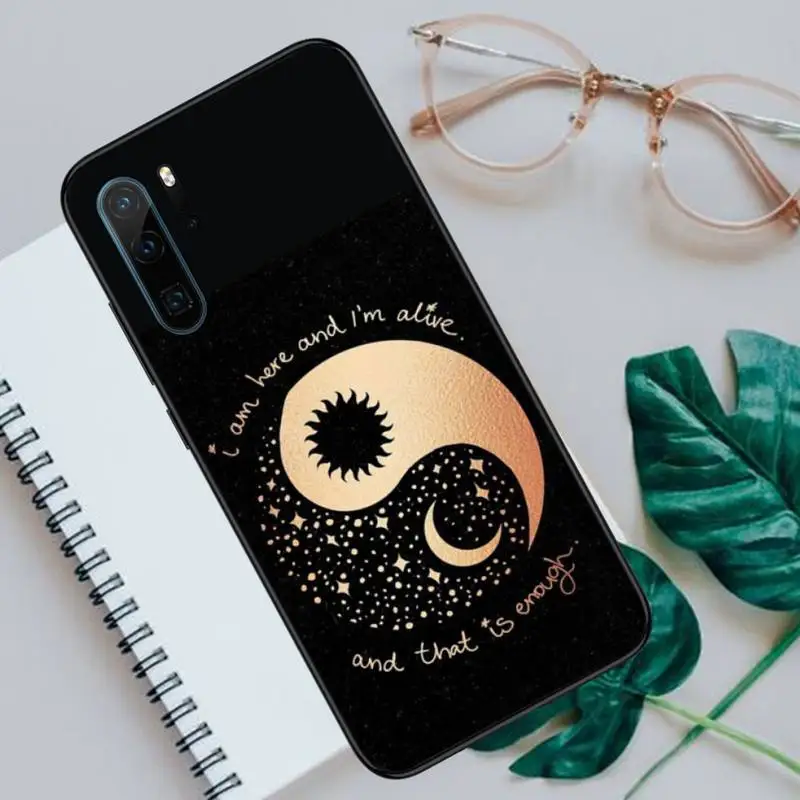 

Eight Diagrams Taiji Yin Yang Phone Cases For Huawei P40 P20 P30 lite Pro P Smart 2019 Mate 40 20 10 Lite Pro Nova 5t