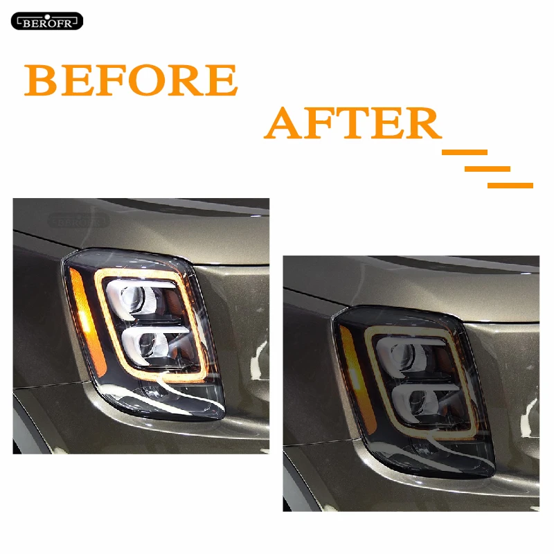 Тонировка для автомобильных фар Черная защитная пленка прозрачная наклейка Kia Rio