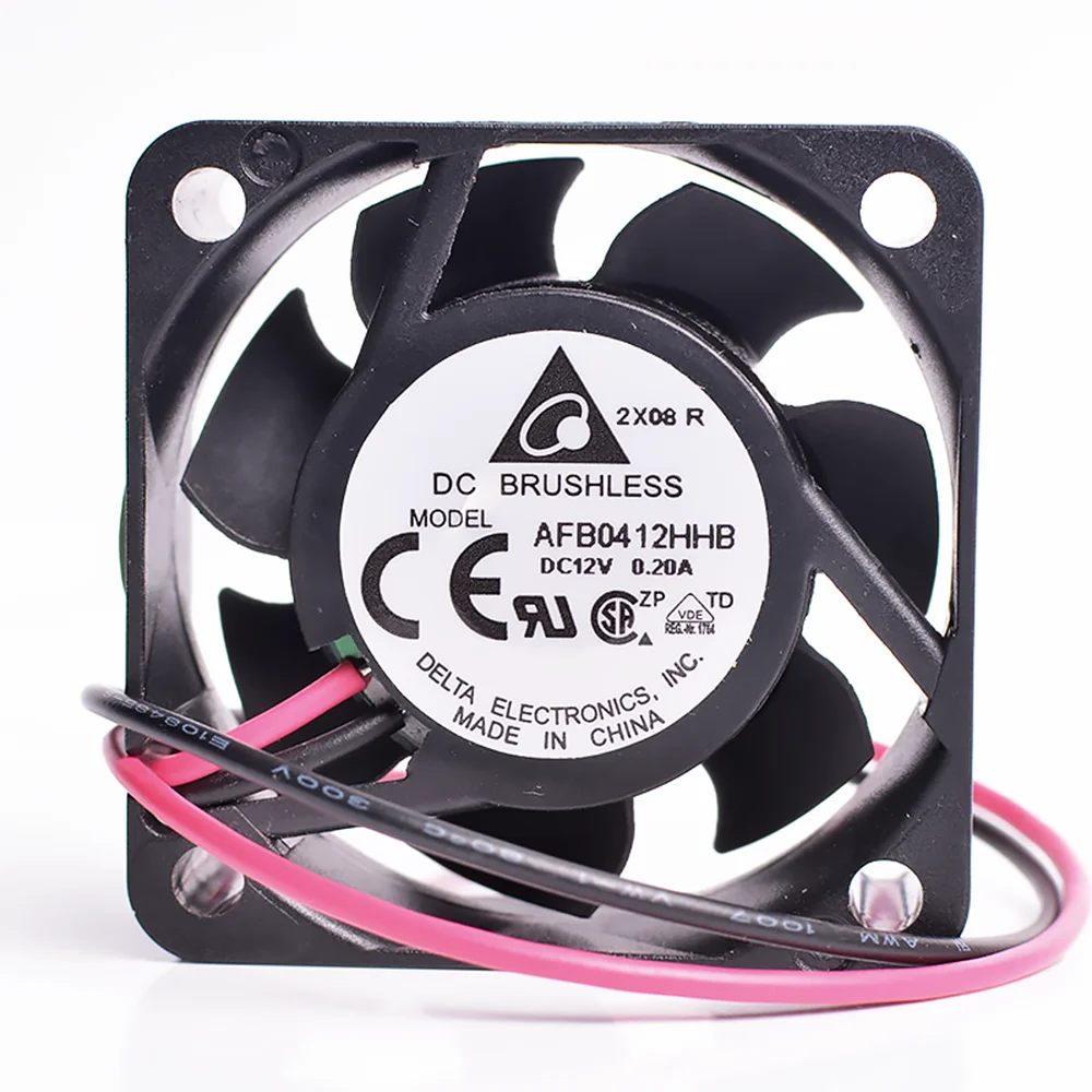 Для delta AFB0412HHB 4 см 40X40X15MM DC 12V 0.20A 2pin компьютер чехол материнская плата Инверторные