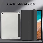 Чехол для планшета Xiaomi MiPad 4 Mi Pad 4 8,0 дюйма 2018, умный чехол-подставка из искусственной кожи для Xiaomi MiPad 4, чехол-подставка 8 дюймов, умный чехол для сна и бодрствования