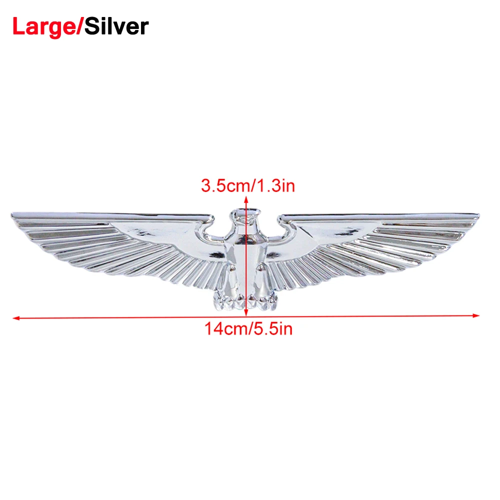 DSYCAR 1 шт. 3D украшение автомобиля с животными, металлический орел, клейкий значок автомобиля, эмблема, наклейка для универсальных автомобилей, мотоциклов