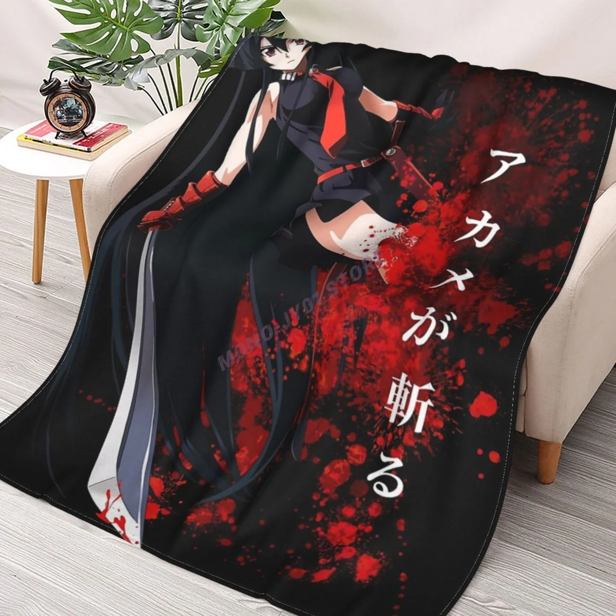 

Akame Ga Kill (2) плед одеяло шерпа Покрывало Постельное белье мягкое одеяло s
