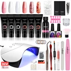 Набор для наращивания ногтей, набор для профессионального маникюра из полиуф-геля, полуперманентный Набор Для лаков