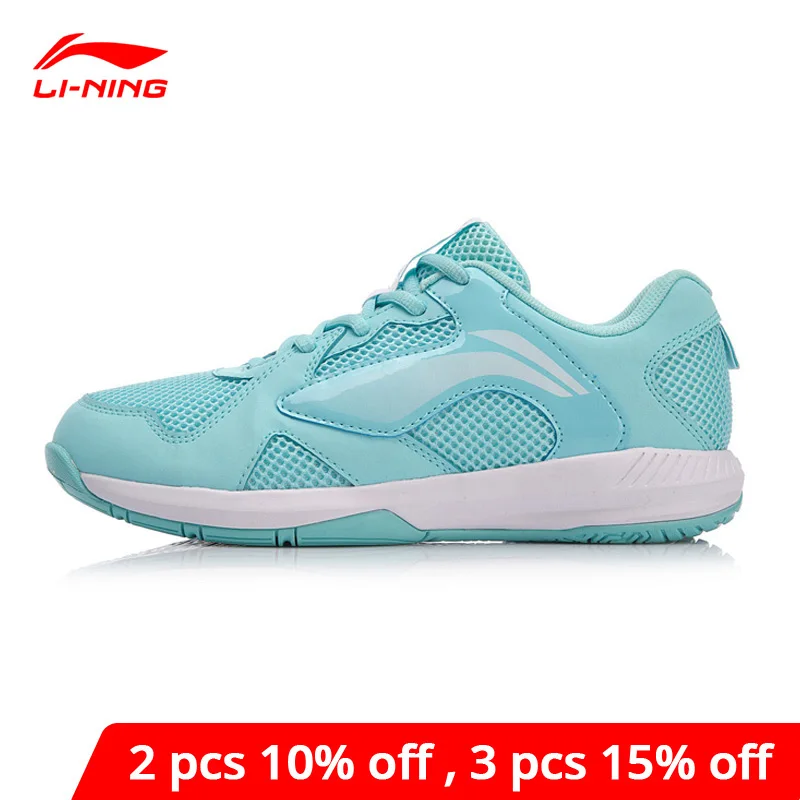 Женские кроссовки для тренировок Li Ning быстросохнущие бадминтона устойчивые к