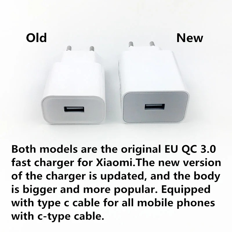 Xiao mi 9 SE быстрое зарядное устройство QC 3,0 12V1. 5A адаптивный адаптер для быстрой зарядки usb type c для mi 6 8se 9 t Max mi x 3 Red mi note 7
