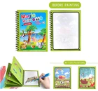 Волшебная книга для рисования водой, книга-раскраска, ручка, рисование, доска для рисования, детские игрушки, подарок на день рождения, Рождество, Новый год