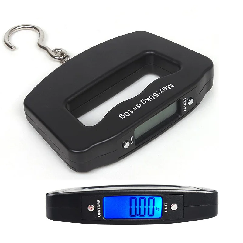 Электронные весы с ЖК дисплеем 50 кг/10 г|portable scale|fishing scalescale portable |