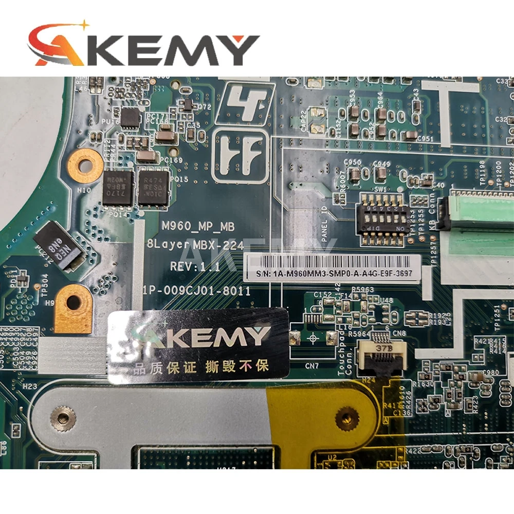 

Akemy A1794324A A1794333A For SONY Vaio VPCEB VPC-EB laptop motherboard HD 5650 HM55 DDR3 MBX-224 M961 1P-0106J01-8011