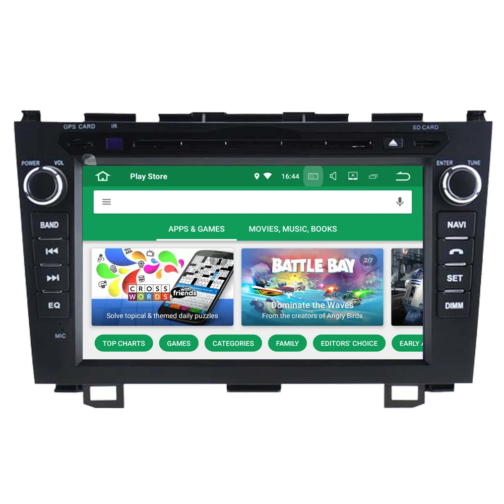 Автомобильный радиоприемник RoverOne DVD GPS для Honda детской Android 10 Восьмиядерный