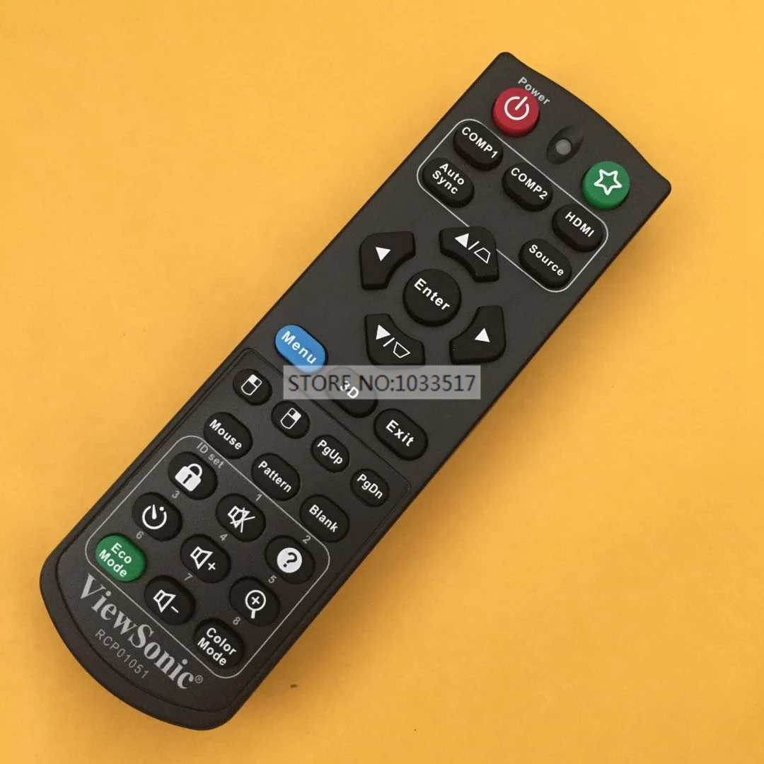 

Original Projector Remote Control RCP01051 For viewsonic PJD5155 PJD5250 PJD5151 PJD5153 PJD5253 PJD5255 PJD5555W PJD6351LS