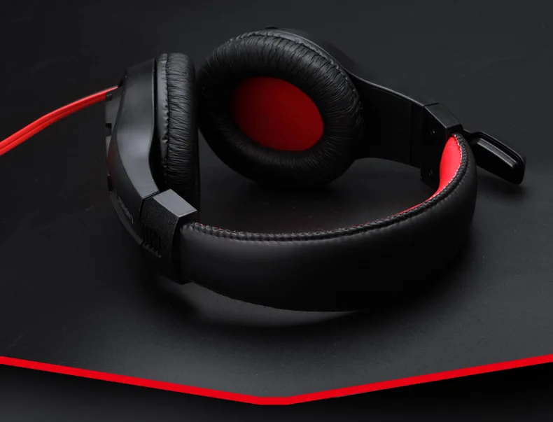 

3.5mm Interface Head-mounted Gaming Headset Laptop Computer PC Earphon With Microphone Wired Stereo Headphones