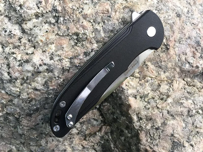 FREETIGER Folding Pocket Knife - D2 Blade G10 Handle Survival Hunting Camping Portable Tactical EDC Tool Kitchen Knives FT901 |