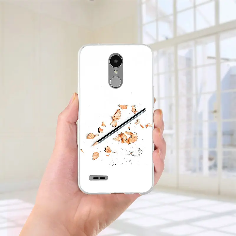 Силиконовый чехол для телефона из мягкого ТПУ с рисунком LG V10 V20 V30 G2 G3 мини G4 G5 G6 K4 K7