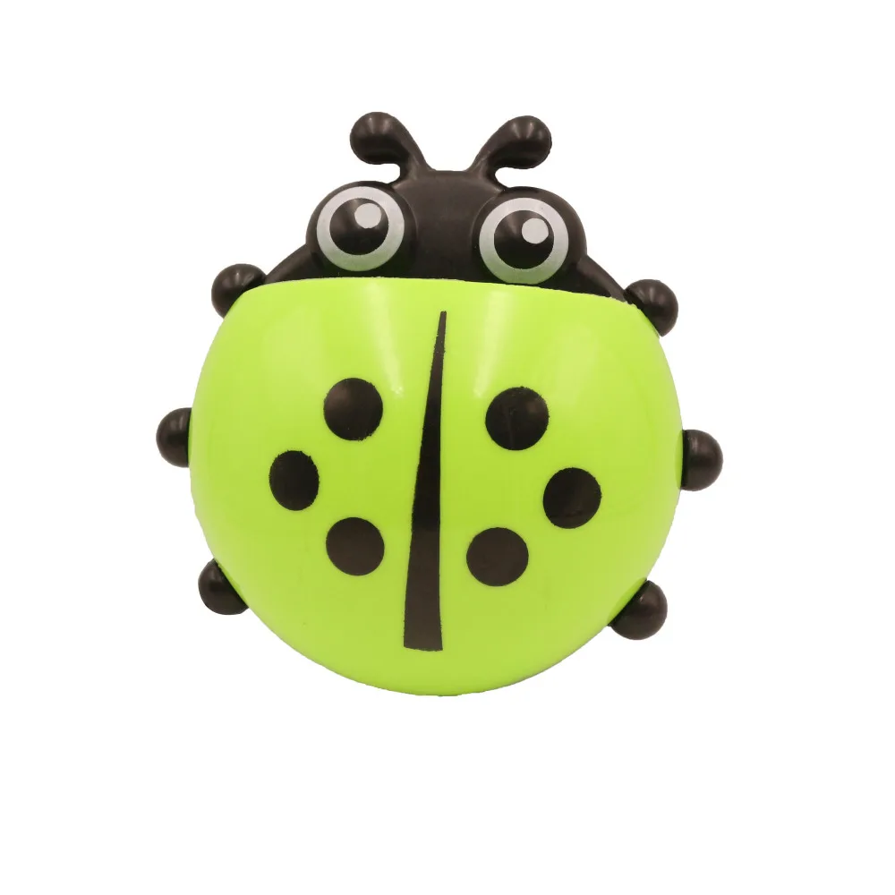 Горячая Распродажа держатель для зубных щеток на присоске божья коровка зубная
