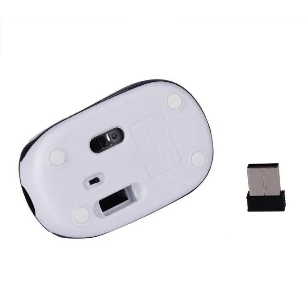

Portable Mini Mouse PC Notebook 800/1200DPI USB 3 Keys Optical 2.4G Mini Wireless Mouse
