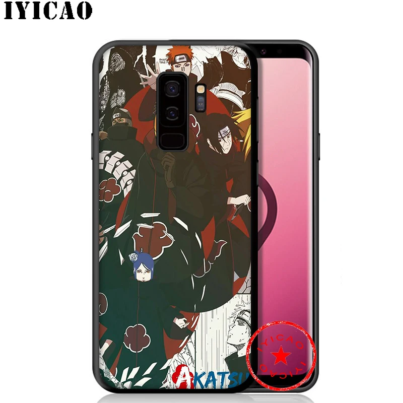 IYICAO Наруто Саскэ Какаси мягкий чехол для телефона samsung Galaxy S10e S10 S9 S8 плюс S6 S7 Edge Note 10
