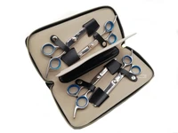 1pc leather scissors bag barber hair salon case hairdresser supplies styling tools tesoura accessories