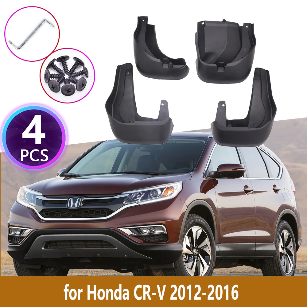 4 шт. задние брызговики для Honda CR-V CRV CR V 2012 2013 2014 2015 2016 | Автомобили и мотоциклы
