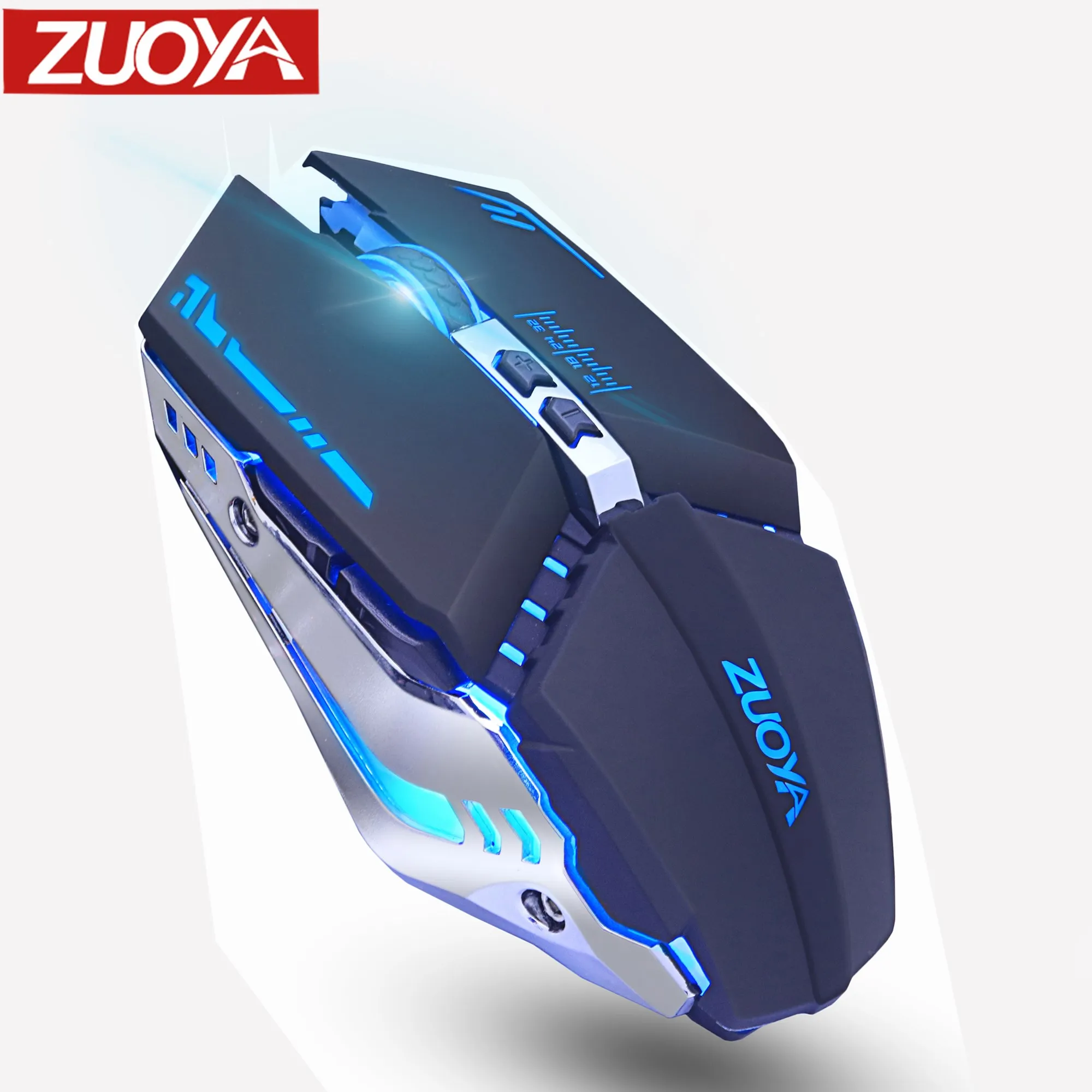 ZUOYA профессиональная игровая мышь проводная 4000 dpi оптическая светодиодный