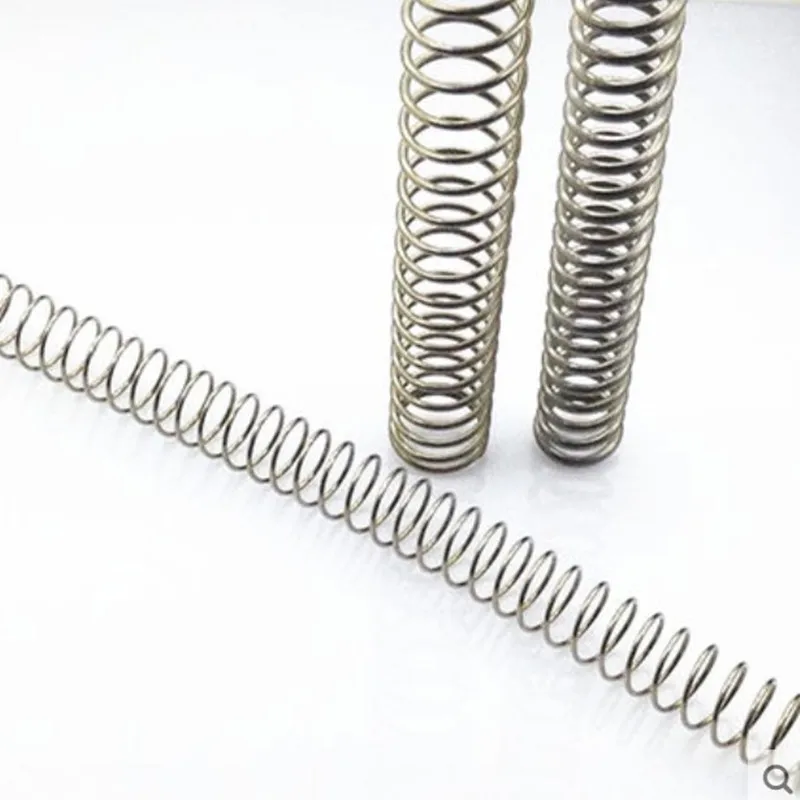 2-5pc 0.3mm 0.4mm 0.5mm 0.6mm 0.8mm 1.0mm 304 Stainless Steel Long Spring Y-type Compression OD 3-12mm Length 300mm | Обустройство