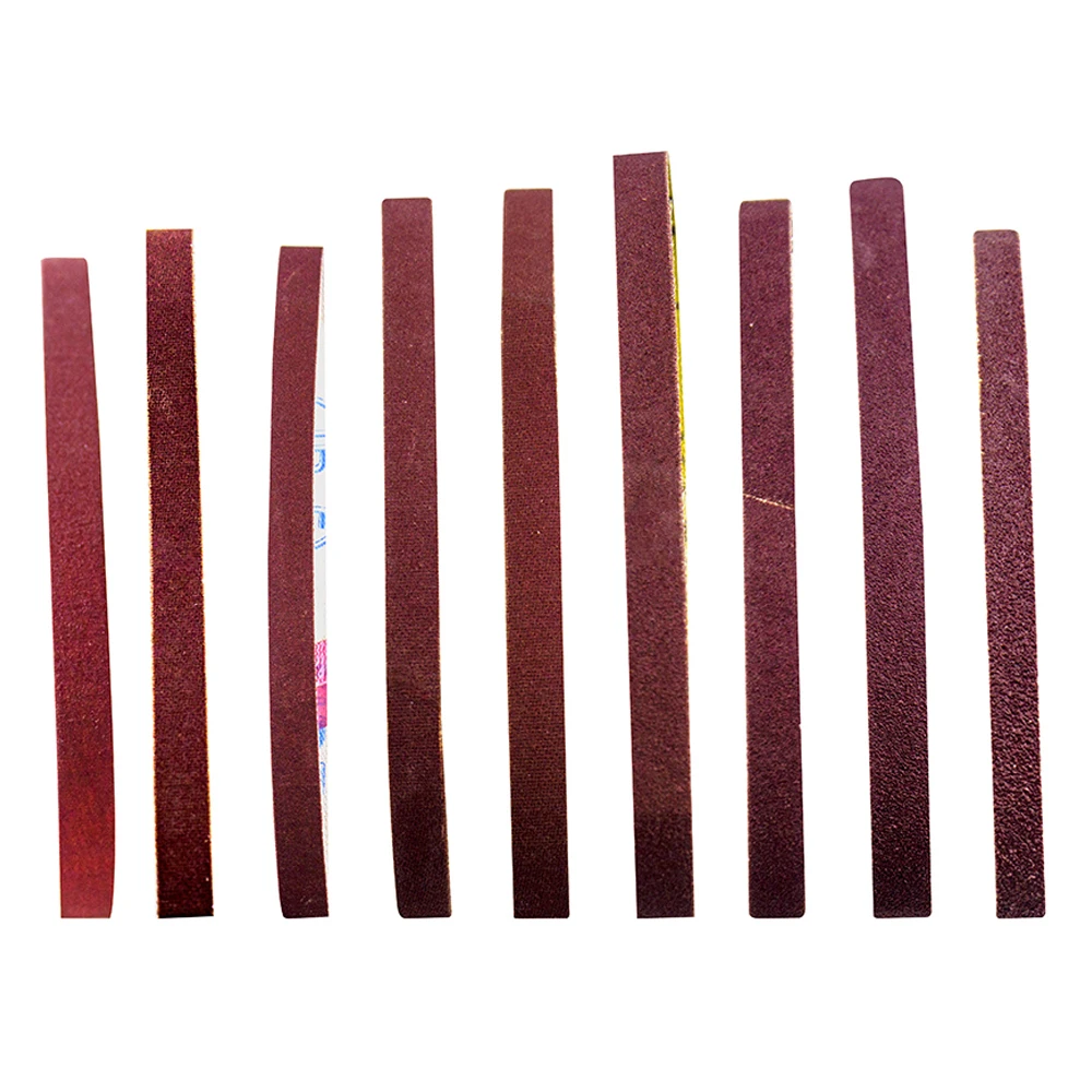 10 шт. шлифовальный ремень грит 80 800 полировка Замена зернистости бумаги 330x10 мм