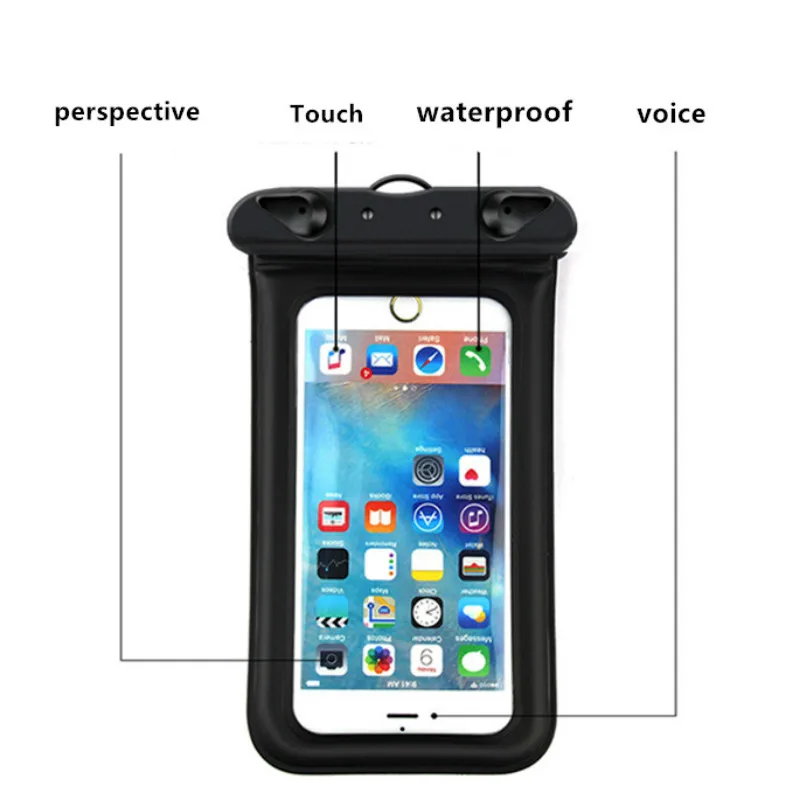 Универсальная водонепроницаемая сумка для телефона чехол IPhone X 8 7 6 5 Samsung S8 Note Huawei