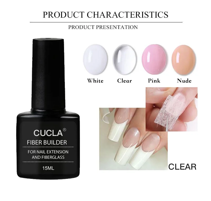 15 мл наращивание ногтей гель 20 шт. с украшением в виде кристаллов прочный