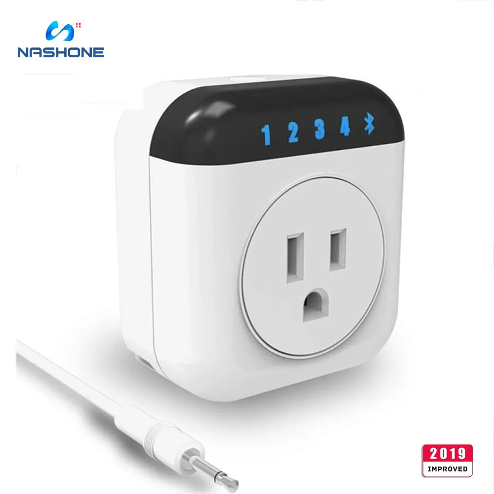 Термостат Nashone 220 В Беспроводная Bluetooth многофункциональная розетка с зондом синхронизации, обратного отсчета времени приложение управления iOS и Android