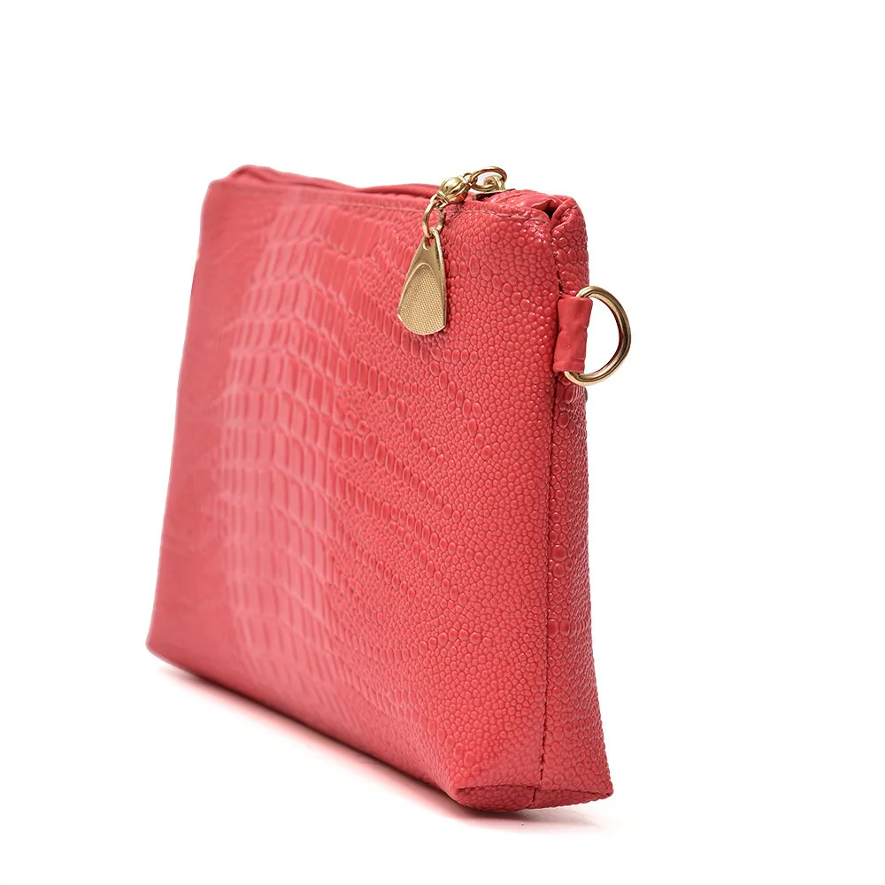 Маленькие сумки через плечо с клапаном женская модная сумка крокодиловым узором