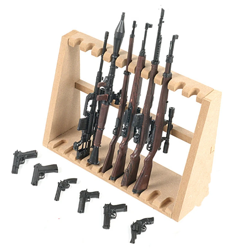6 шт. пистолетов масштабный набор для моделирования 1/6 98k RPG сборка конструктор