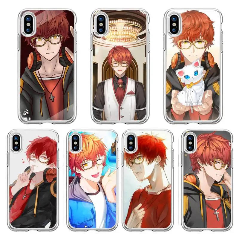 

707 Mystic Messenger Phone Case Transparent soft For iphone 13 12 11 8 7 plus mini x xs xr pro max