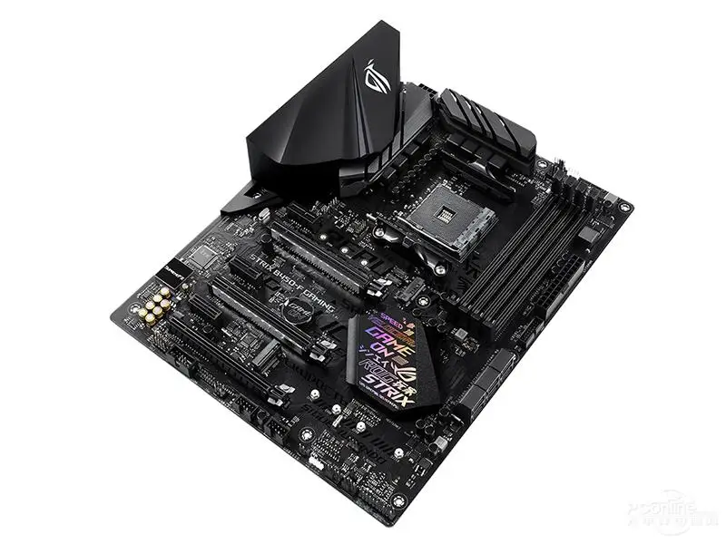 Online Verwendet, ASUS ROG STRIX B450-F GAMING Motherboard Buchse AM4 DDR4 Für AMD B450M B450 Original Desktop Mainboard