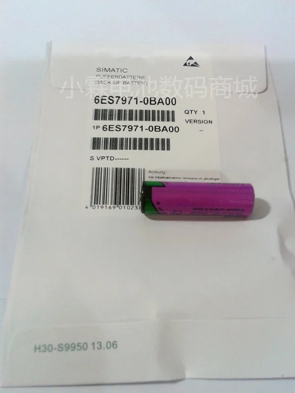 15 шт. оригинальные новые модели для телефона фонарик 6ES7971-0BA00 фонарь TL5903 3 6 V ER14500