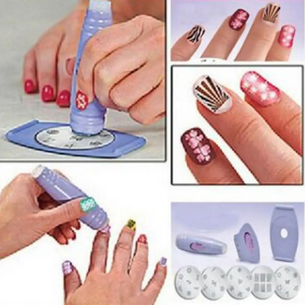

Manicure Tool Set Nail Printing Tools Nail Art Stamping Kit Tools