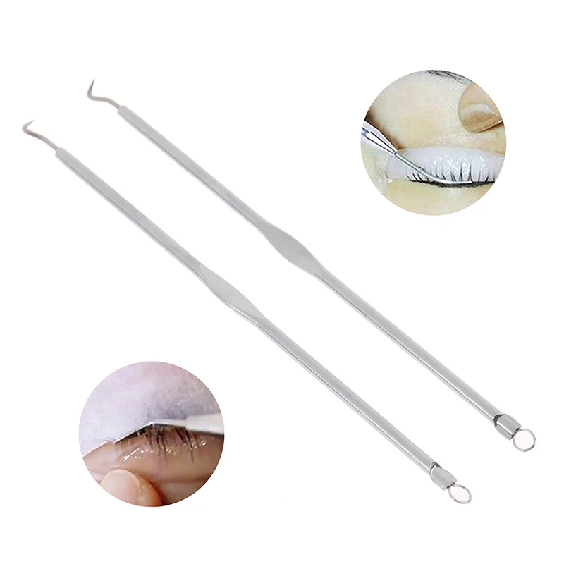 

2 Pcs Eyelash Perm lifting Eye lashes Tool Plastic Clean Up Rods Beauty Makeup Lamination Eyelashes Separating Tool