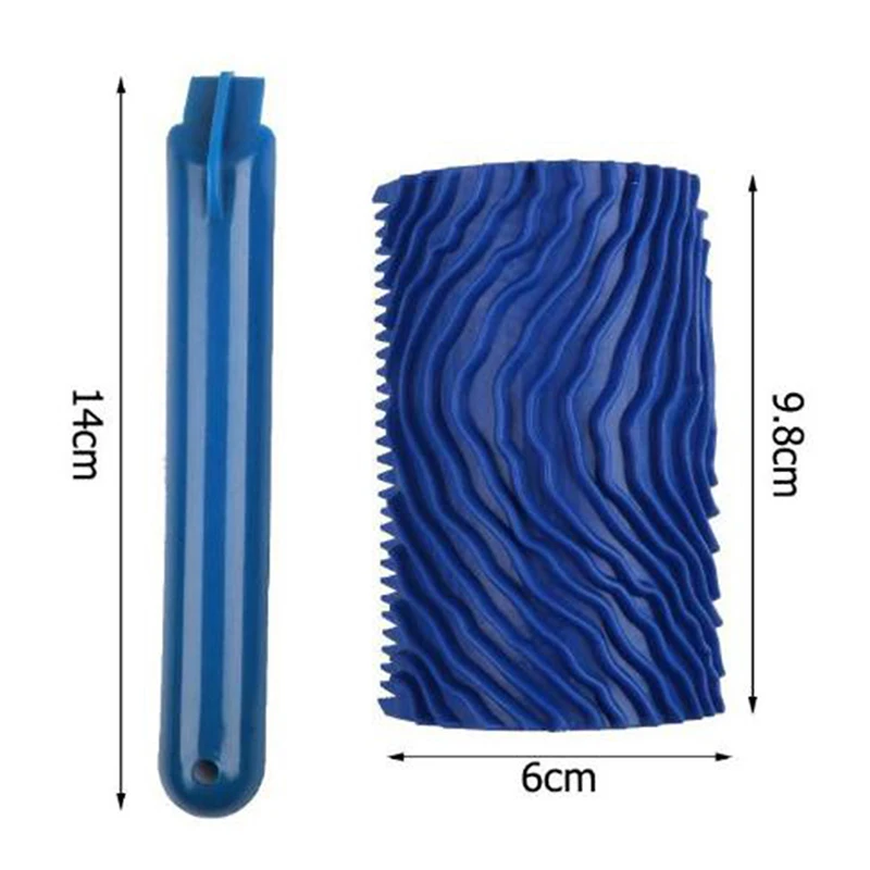 1 шт. имитация дерева узор текстура стены искусство сделай сам кисть инструмент