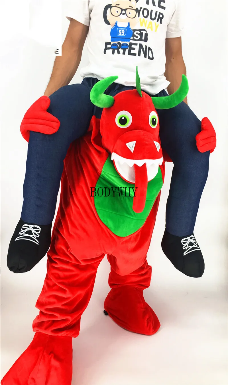 

Red cowback pants Mascot Costume Suits Cosplay Party Game Dress Outfits Clothing Advertising Promotion Carnival Halloween