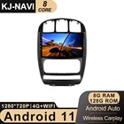 Автомобильный мультимедийный проигрыватель с GPS-навигацией, Android 11 для Dodge Caravan 4 для Chrysler Voyager RG RS Town  Country RS 2000 - 2007