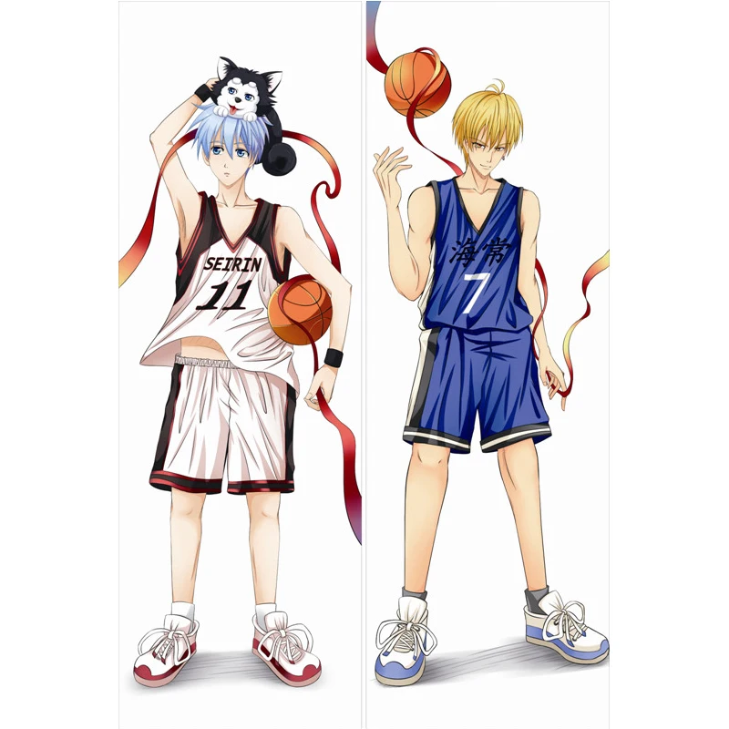 

Kuroko no Basuke Anime Kuroko's Basketball Long Pillowslip Cool Boy Taiga Kagami Body Pillowcase Seijuro Akashi Dakimakura Cover