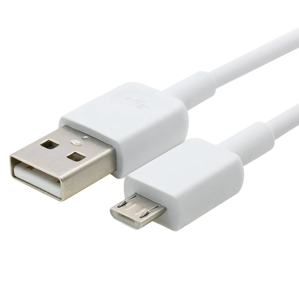

USB cable micro usb 2.0 to usb2.0 data and 2A fast charging cable for Andriod mobile phone and tablet 1m white color
