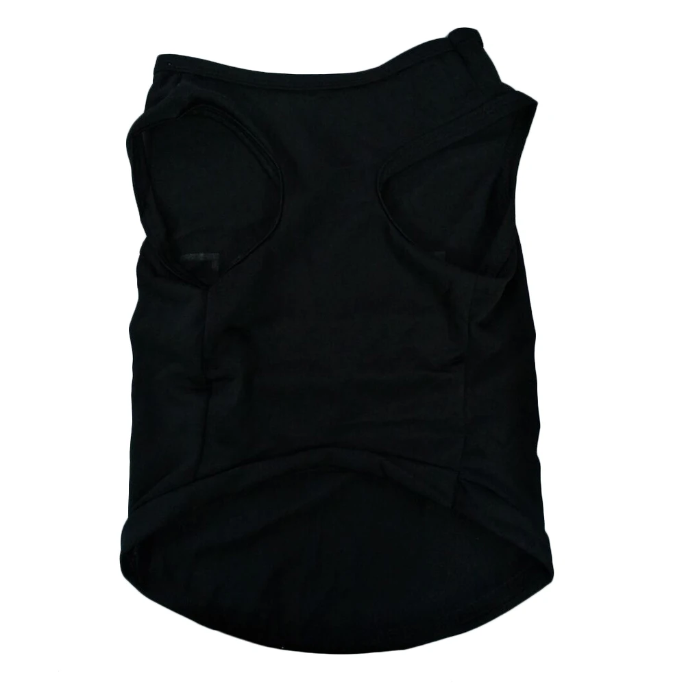 Полицейский костюм косплей одежда для собак черный эластичный жилет футболка со