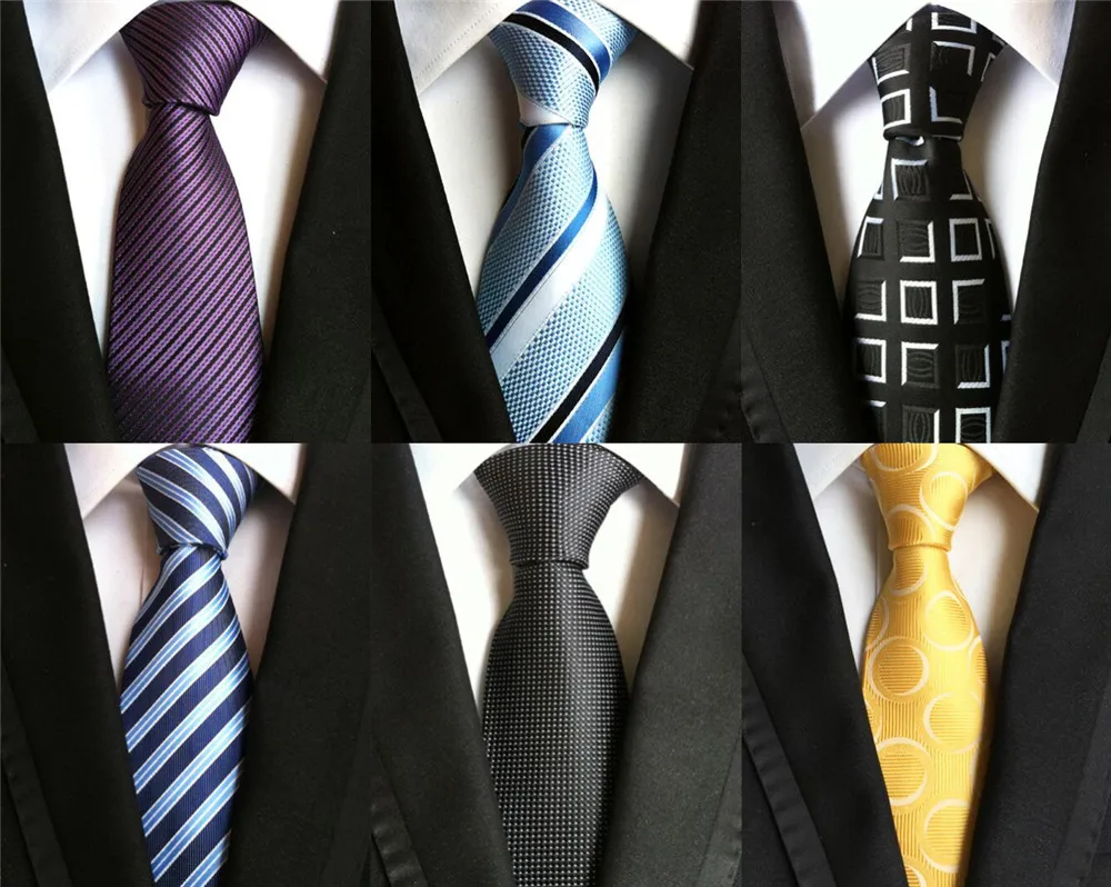 Однотонные розовые модные классические мужские галстуки из 100% шелка для шеи